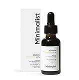 Minimalist Squalane 100% (Plant Derived) Super-Lightweight Face Oil | Improves Skin Hydration,...
