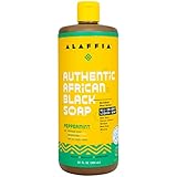Alaffia Skin Care, Authentic African Black Soap, All in One Body Wash, Face Wash, Shampoo & Shaving...