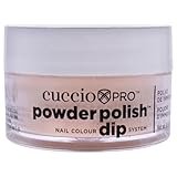Pro Powder Polish Nail Colour Dip System - Flattering Peach by Cuccio for Women - 0.5 oz Nail...