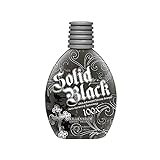 Millennium Tanning Solid Black 100X Indoor Tanning Lotion for Tanning Beds (13.5 Fluid Ounces)
