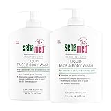 Sebamed Liquid Face & Body Wash with Pump, 400ml, 2 Pack