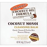 Palmer's Coconut Oil Formula, Coconut Monoi Facial Cleansing Balm and Makeup Remover, 2.25 Ounces