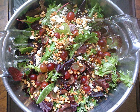 Oak Leaf Lettuce Salad 