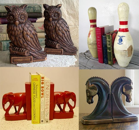 Etsy 4 for Friday – bookends
