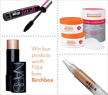 NARS, Benefit, Stila & Dr. Dennis Gross giveaway – Win $164 in Birchbox products!