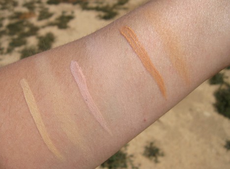 Prep + Prime Highlighters swatches