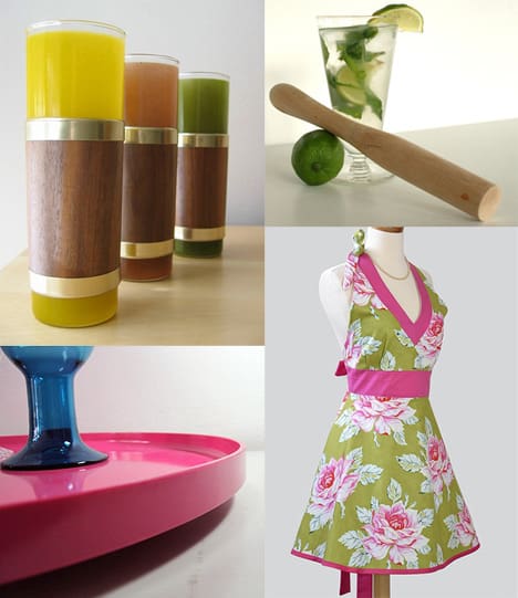 Etsy 4 for Friday – summer cocktails