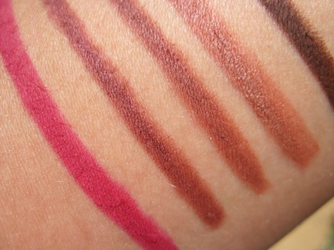 More to Love, Absolutely It, Morning Coffee, Staunchly Stylish, Bittersweet swatches 