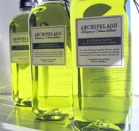 Archipelago Elder and Olive Dish Soap review