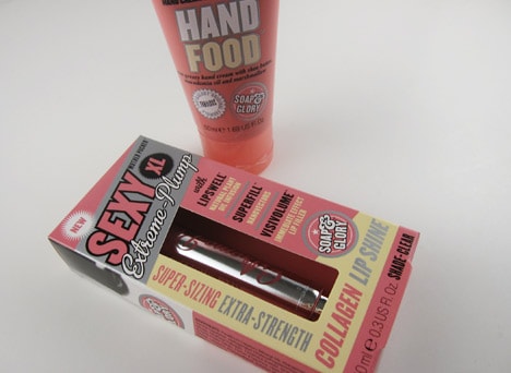 Soap and Glory - Sexy Mother Pucker and Hand Food review