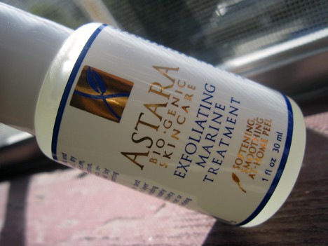 Closer look of Astara Exfoliating Marine Treatment