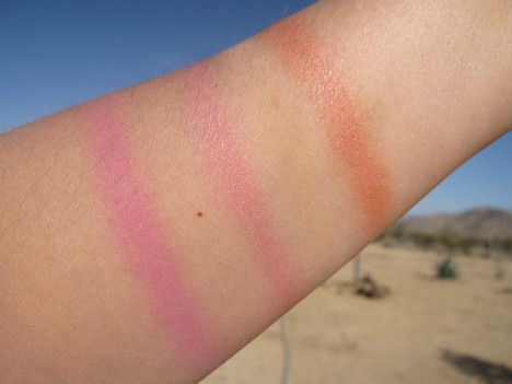 Peony Petal, Lovecloud, Modern Mandarin swatches