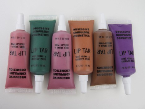 OCC’s Lip Tars with different shades