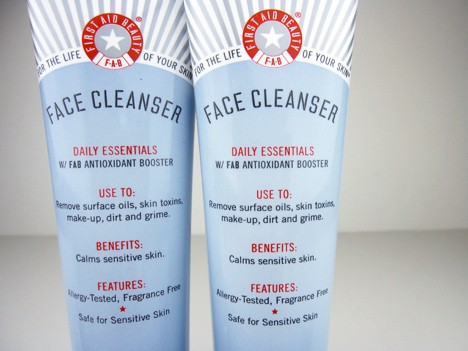 FAB First Aid Beauty cleanser
