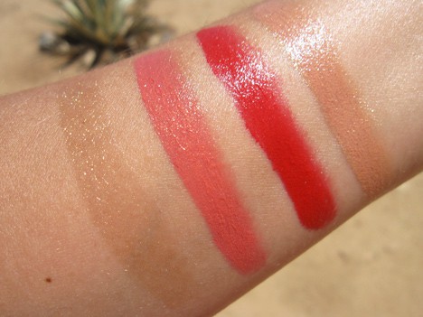 MAC Ruffian swatches