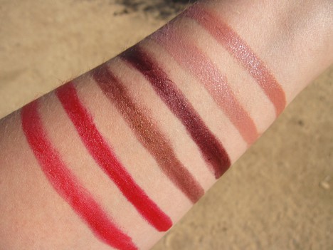 Milani Color Perfect Lipstick collection swatches