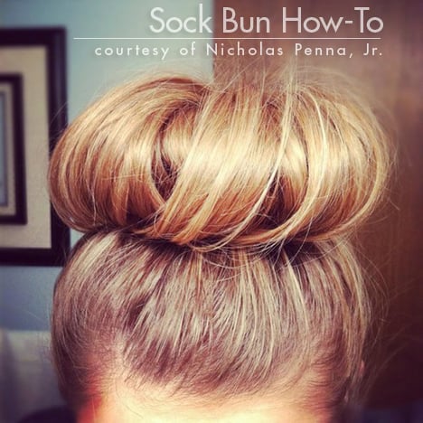How-To Style a Perfect Sock Bun