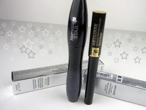 Lancôme Hypnôse Star Mascara and ARTLINER Precision Point Eyeliner review, photos & swatches