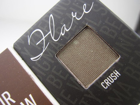 Crush, a smoky grey found in the Flare palette