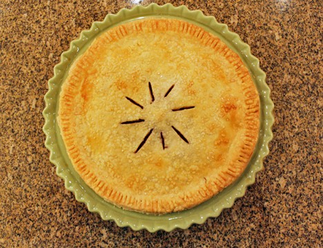 Homemade Amish Blueberry Pie Recipe