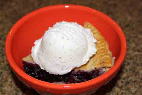 Homemade Amish Blueberry Pie Recipe