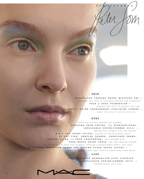 Get the Look – MAC at NYFW Spring 2013
