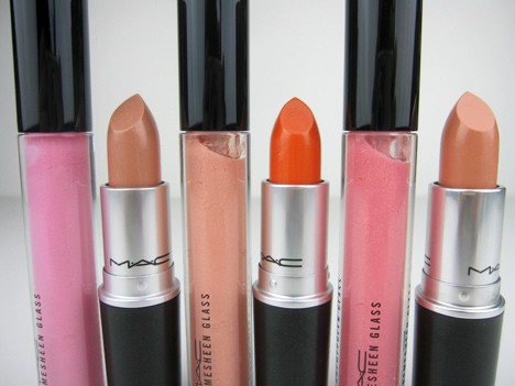 MAC Cremesheen + Pearl lipsticks