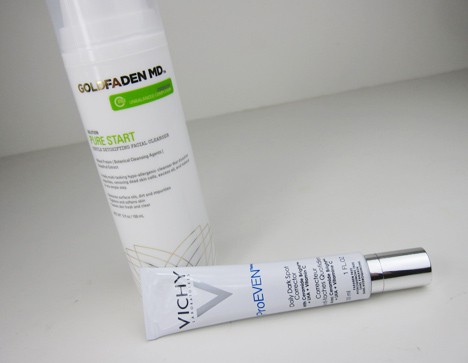 Goldfaden MD Pure Start Gentle Detoxifying Facial Cleanser on a white background