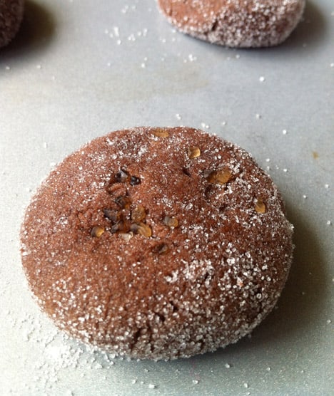 Gerookte chocoladekoekjes 