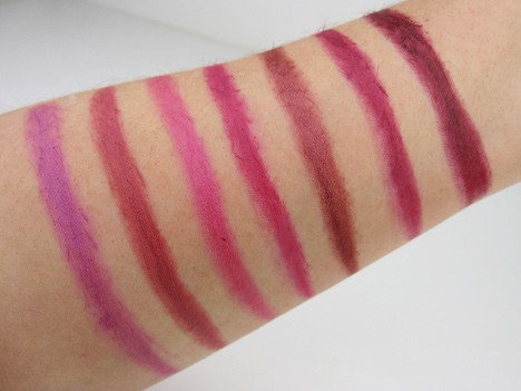 Milani Color Statement Lipstick Swatches