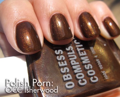 OCC Isherwood nail lacquer swatch