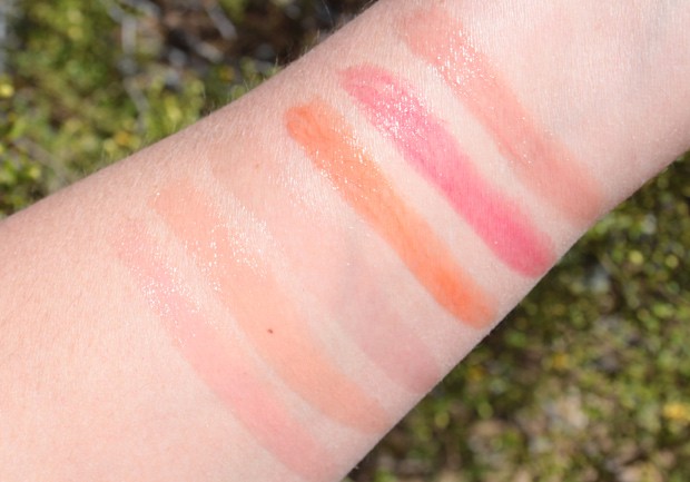 Instant Light Lip Balm Perfector swatches, review