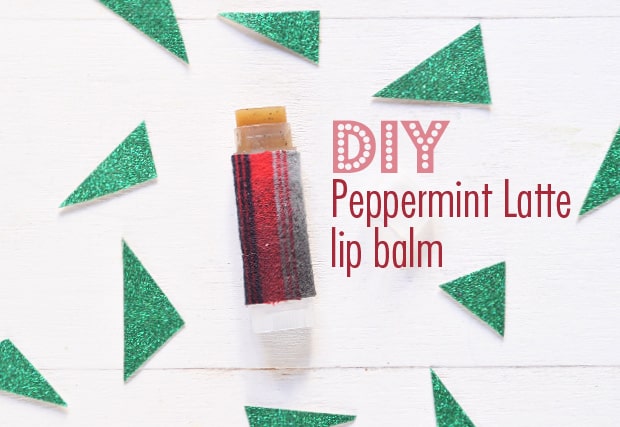 Easy DIY Projects: Peppermint Latte Lip Balm
