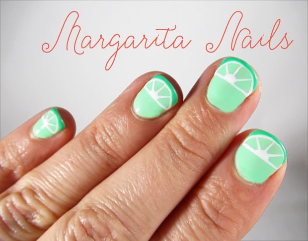 Easy DIY Nail Art: Margarita Manicure
