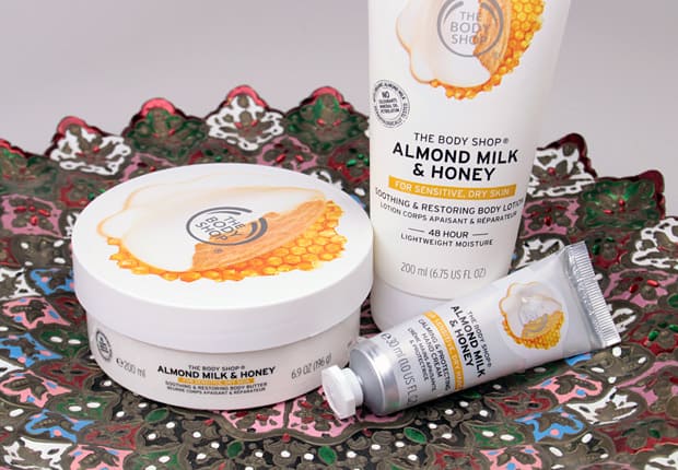 Almond Milk and Honey Body Care Collection