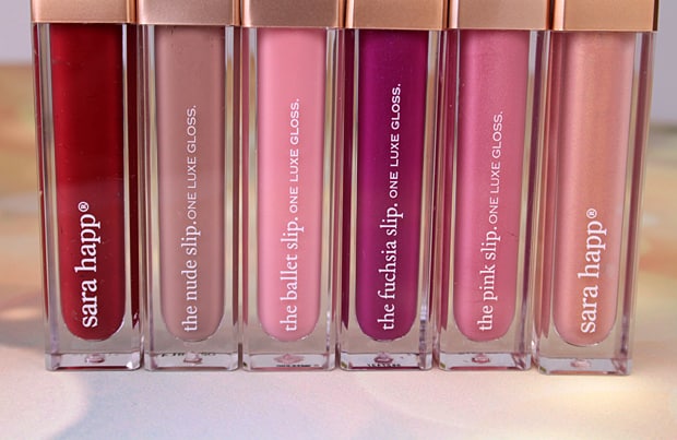 Sara Happ One Luxe Gloss collection 