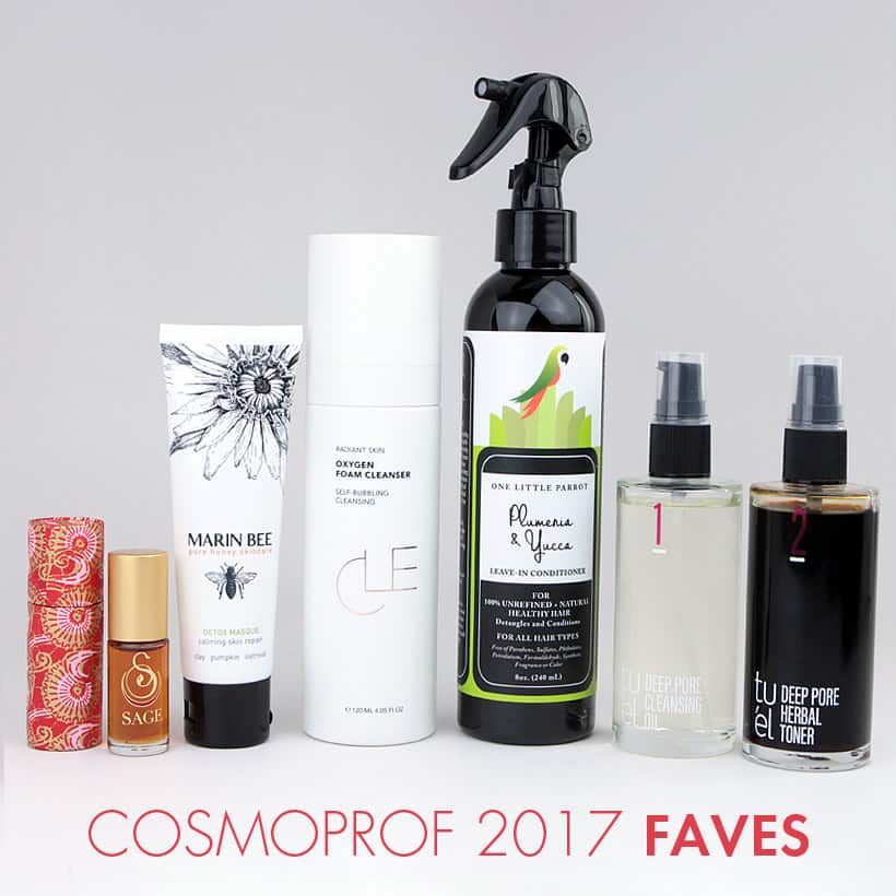 My Five Favorite Beauty Products from Cosmoprof 2017