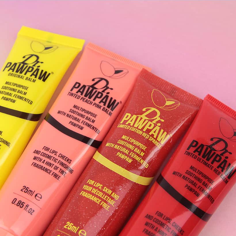 4 kinds of Dr PawPaw balm