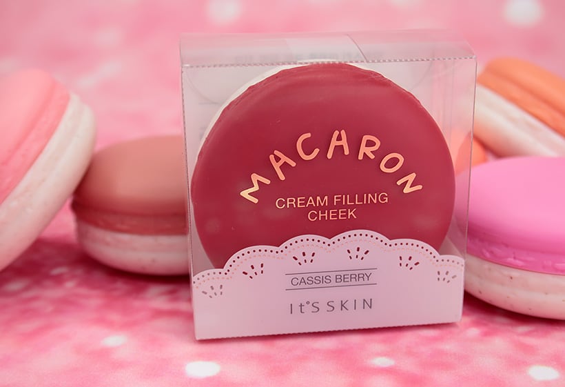 Korean Beauty brand It's Skin Macaron Cream Filling Cheek blush in Cherry Blossom