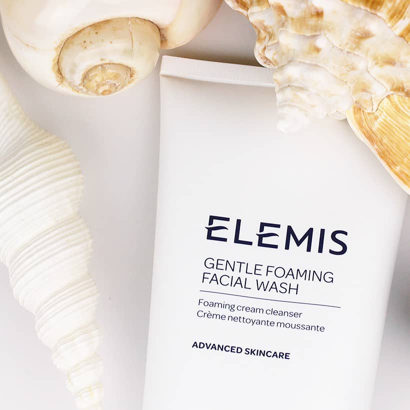 Luxury British Skincare via Elemis Gentle Foaming Facial Wash