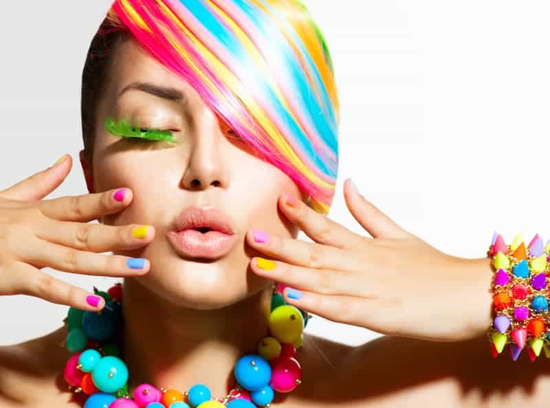 20 Fun Rainbow Hair Color Ideas You Can Try In 2020