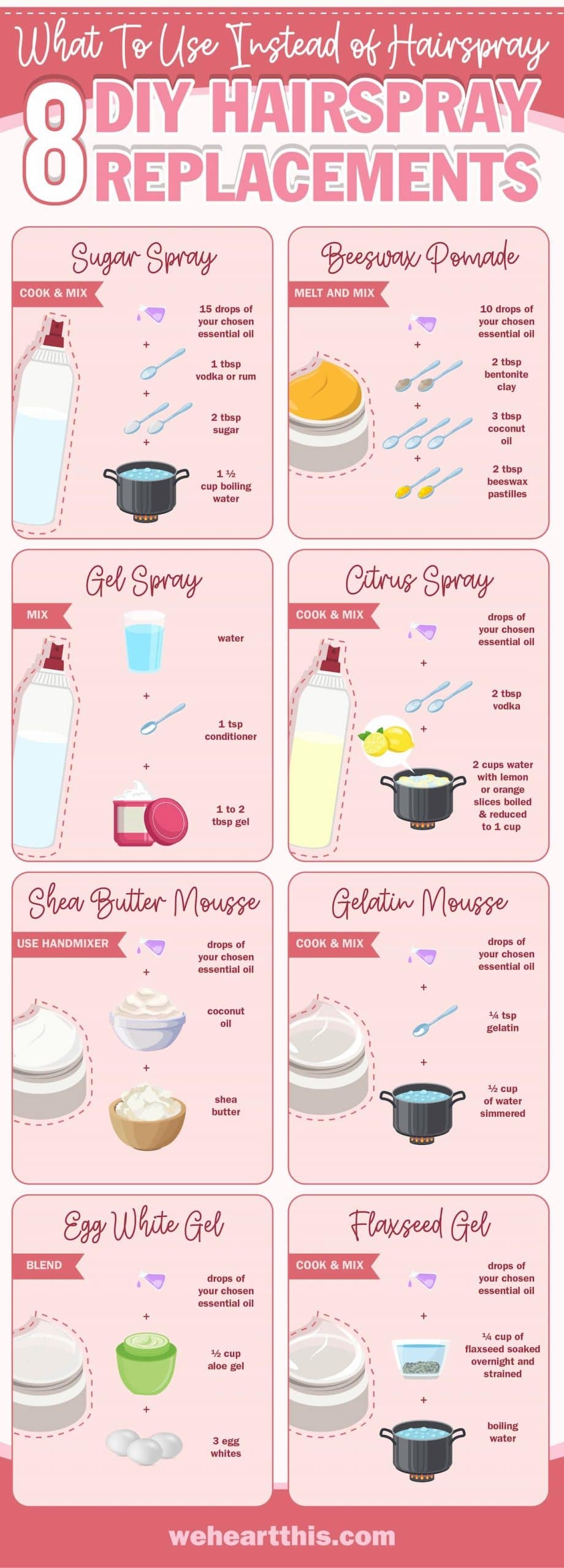 16 Hairspray Alternatives StoreBought And DIY