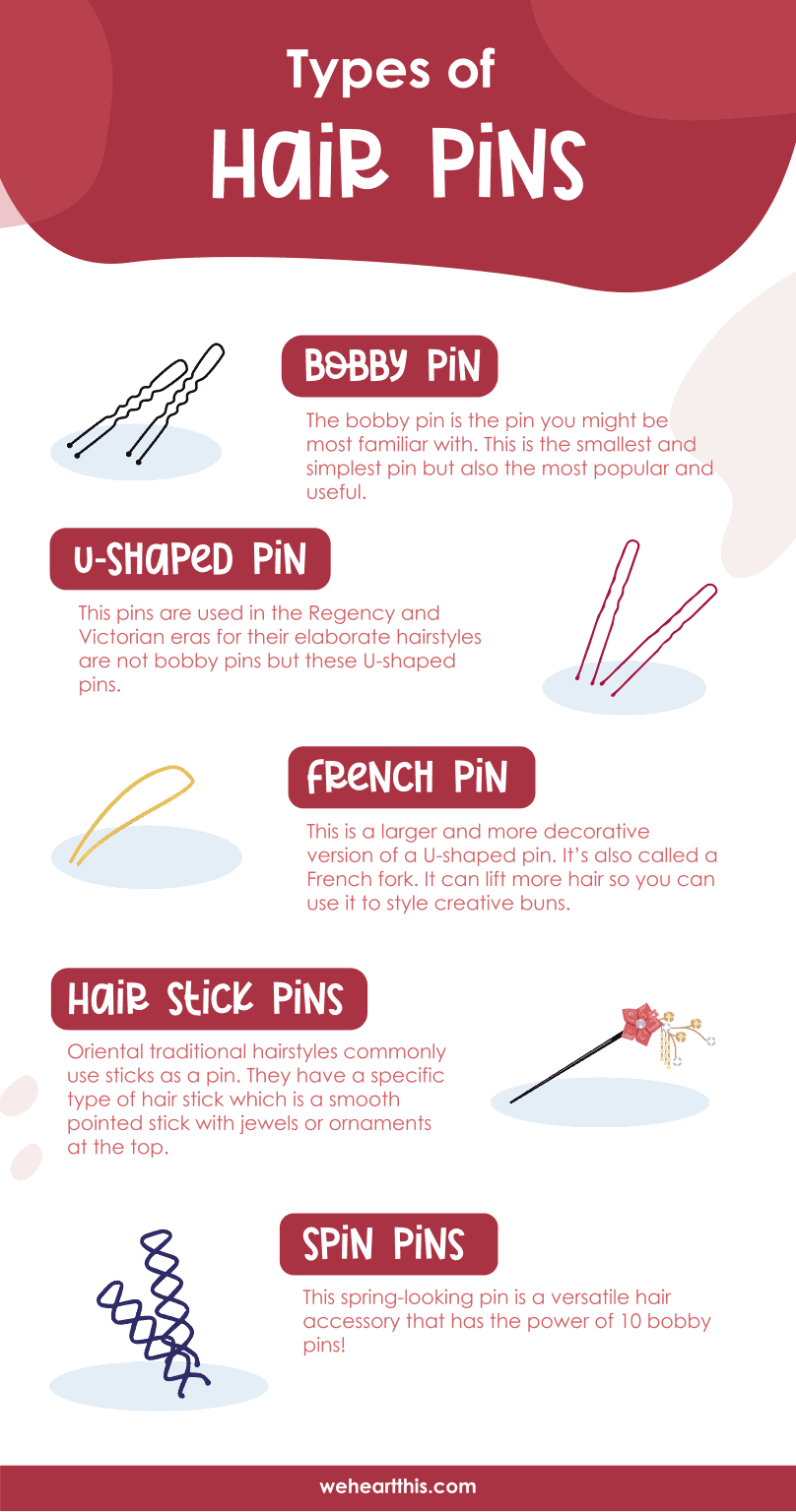 15 Types of Hair Clips and Pins + How to Style Them