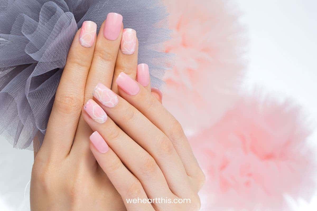 49 Pretty Pink Nail Designs You'll Totally Love!