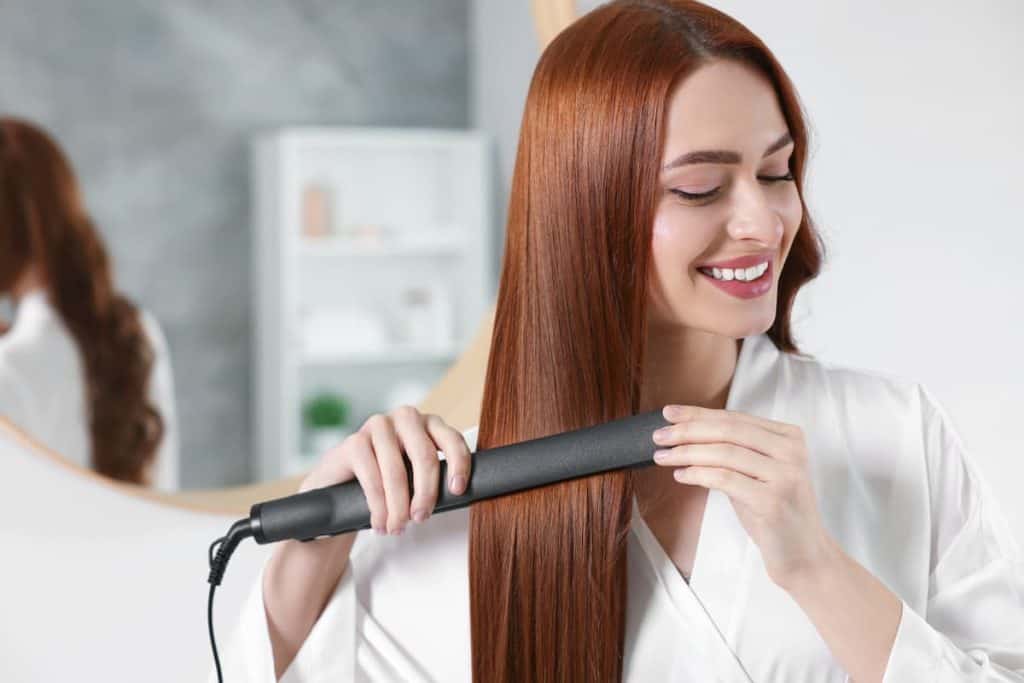 Silkout pro heat outlet flat iron