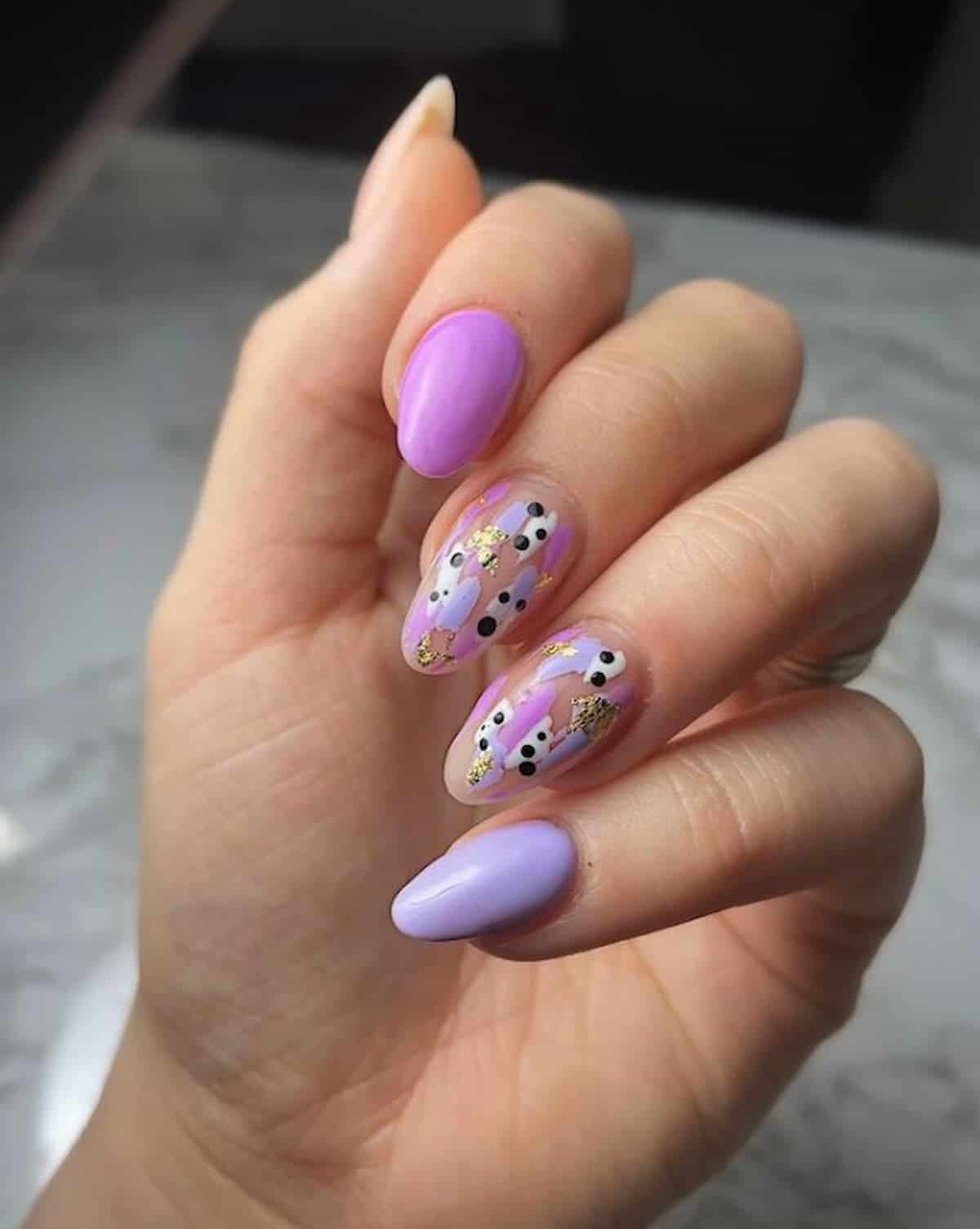 50 Prettiest Lavender Nail Designs for Soft Springtime Looks