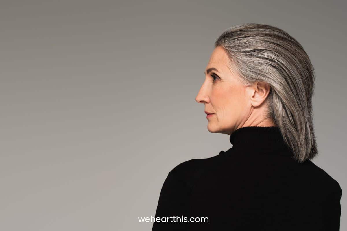 Lowlights In Gray Hair: The Secret To Natural-Looking Gray Transition