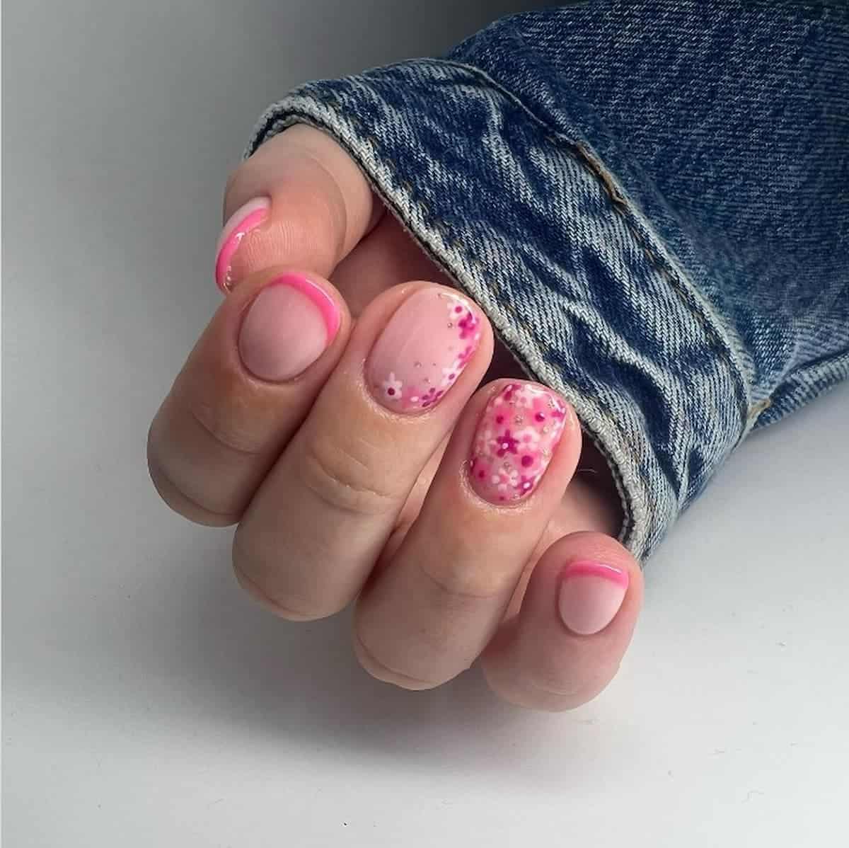 50+ Pink Spring Nails To Complete Your Springtime Look