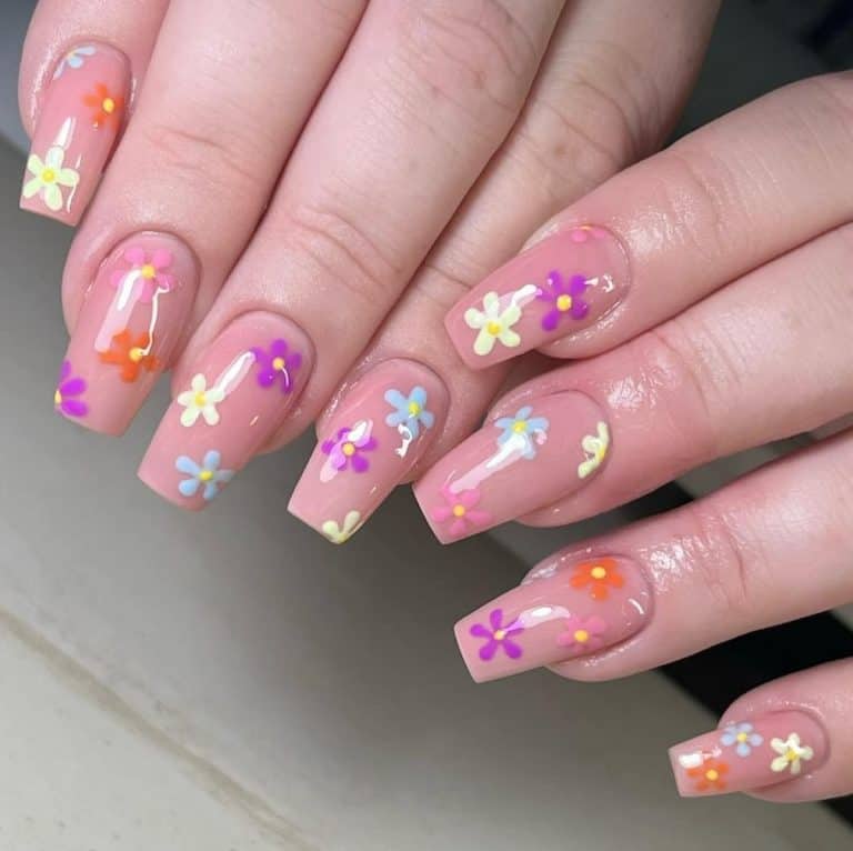 50+ Pink Spring Nails To Complete Your Springtime Look