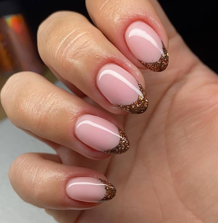 25 Glitter French Nails To Make Your Mani Sparkle And Shimmer 25 Glitter French Nails To Make Your Mani Sparkle And Shimmer
